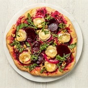 Pizza With Beetroot Arrabbiata Sauce