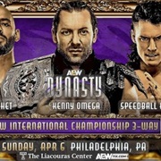 Kenny Omega vs. Ricochet vs. Mike Bailey AEW Dynasty 2025