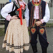 Regional Folk Dress Worn for Wedding