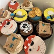 Pirate Chocolate Cupcake