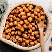 Spiced Crispy Roasted Chickpeas