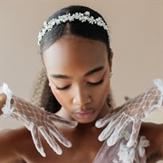Jeweled Headband for Bride