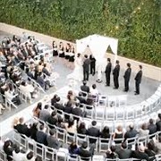 Half Circle Shape for Ceremony Seating