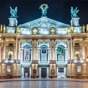 Lviv Theatre of Opera and Ballet, Lviv, Ukraine