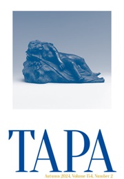 Transactions of the American Philological Association Autumn 2003 (Ed. Cynthia Damon)