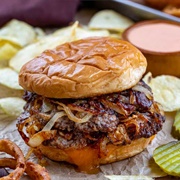 Oklahoma Fried Onion Burger (Oklahoma)