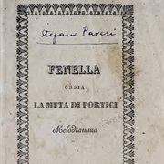 Fenella, Ossia La Muta Di Portici (Pavesi)