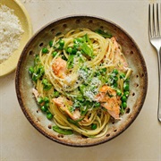 Salmon Carbonara