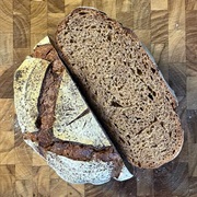 Dark Caraway Sourdough Bread