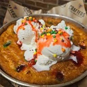 Wildberry and Peach Nerds Cookie Sundae
