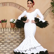 Flamenco Style Wedding Dress
