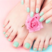 Give Yourself a Manicure and Pedicure
