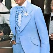 Ruffled Shirt With Suit