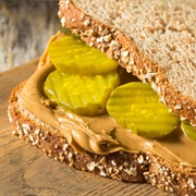 PB & Pickles Sandwich