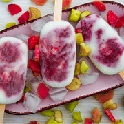 Rhubarb Popsicle