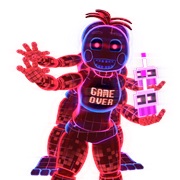 Game Over Toy Chica