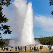Geysers of Yellowstone National Park, Wyoming, USA