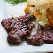 Karoo Roast Ostrich Steak (Eswatini)