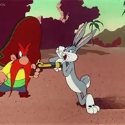 Yosemite Sam and Bugs Bunny