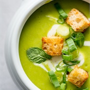 Pea and Mint Soup