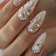 Bridal Nail Art
