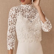 Cutout Lace Bodice Topper