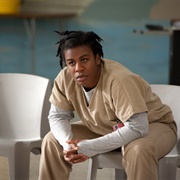 Uzo Aduba as Suzanne "Crazy Eyes" Warren, "Orange Is the New Black"