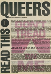 Queers Read This (Anonymous)