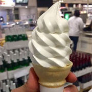 Soft Serve Vanilla Ice Cream