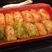 Cabbage Rolls With Beef