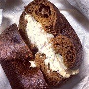 Pumpernickel Bread With Cream Cheese