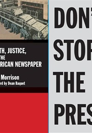 Don't Stop the Presses! (Patt Morrison)