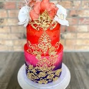 Moroccan Inspired Cake Design