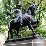 Statue of Paul Revere's Midnight Ride, USA