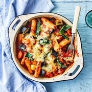 Aubergine Pasta Bake