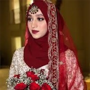 Hijab Layered With Dupatta