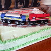 Train Themed Cake