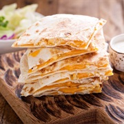 Orange Quesadilla