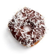 Chocolate Iced With Coconut