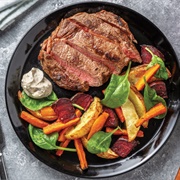 Grilled Beef Rump With Garlic