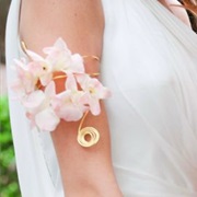 Floral Upper Arm Cuff