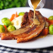 Belly Draft of Pork Dinner