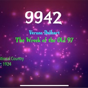 #9971 the Wreck of the Old 97 by Vernon Dalhart