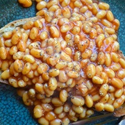 Sourdough Bread With Hickory Brown Sugar Baked Beans