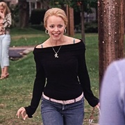 Regina George's Pink Belt Outfit - Mean Girls