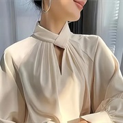 Twisted Collar on Dress