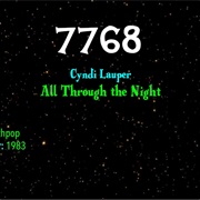 #9330 All Through the Night by Cyndi Lauper