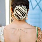 Beaded Bun Cover