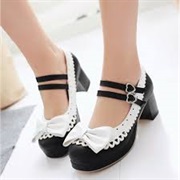 Double Buckle-Strap Shoes