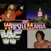Andre the Giant vs. Big John Studd - Wrestlemania 1